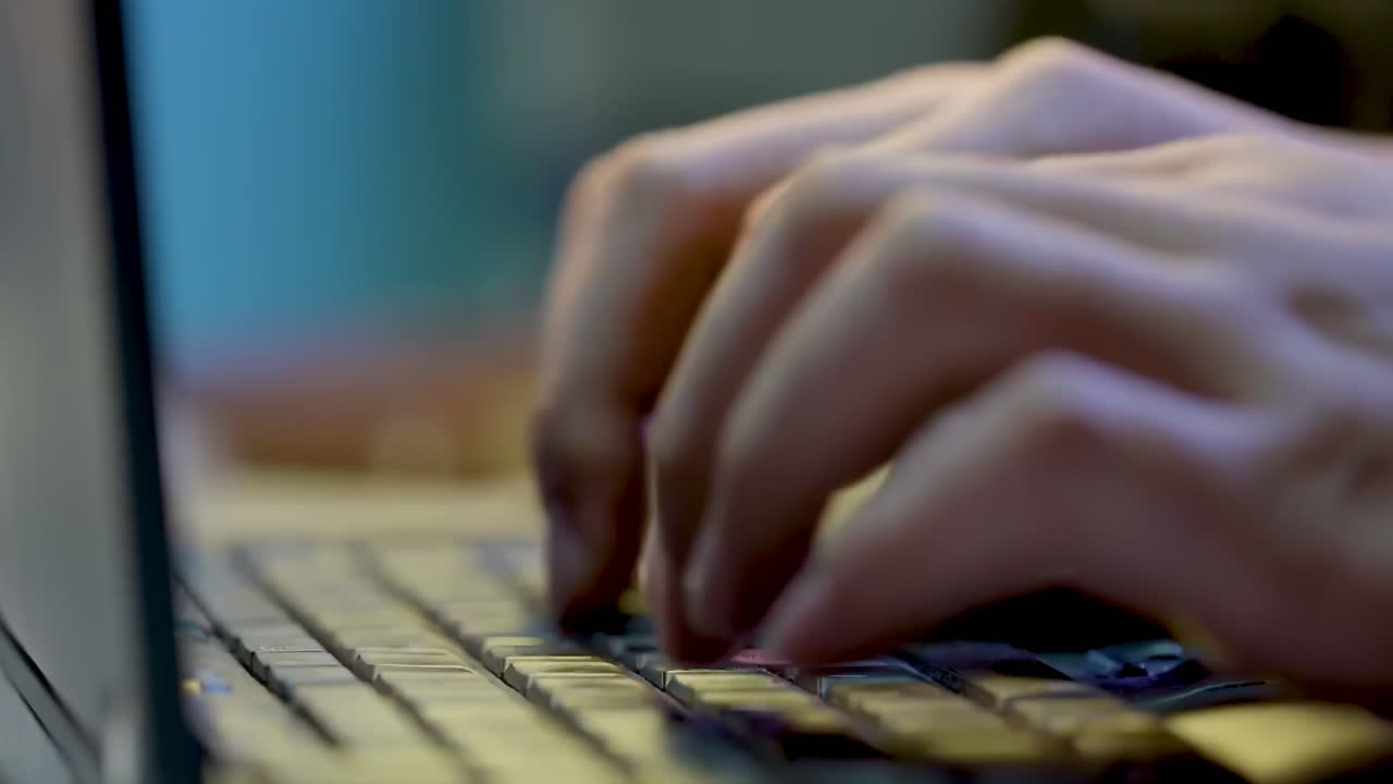 Businessman sitting in restaurant or cafe bar, using his laptop computer and smart phone for work. Typing and internet with investment advisor, trading, email.
