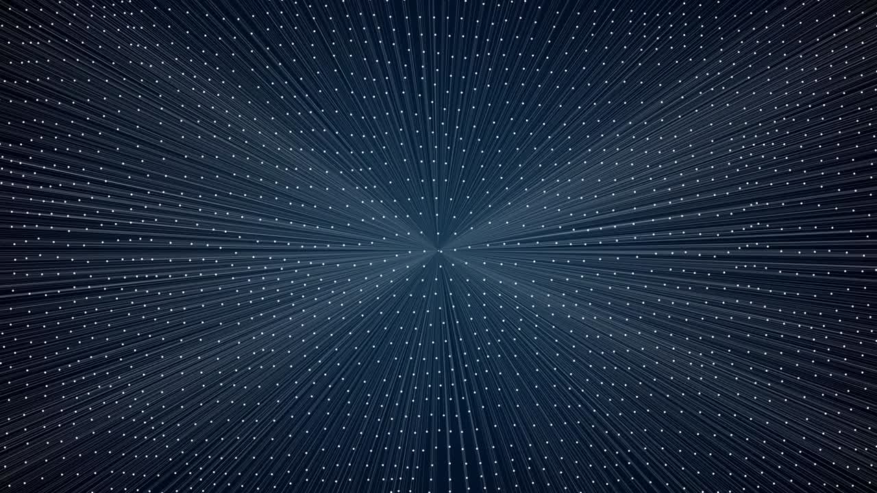 Abstract computer generated geometrical animation