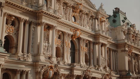 ornate building facade with classical architecture