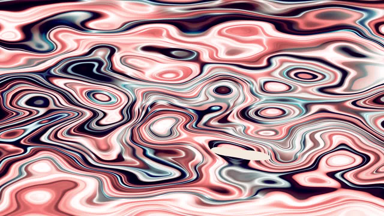 abstracto colorido tinta de mármol fondo fluido giratorio.mp4