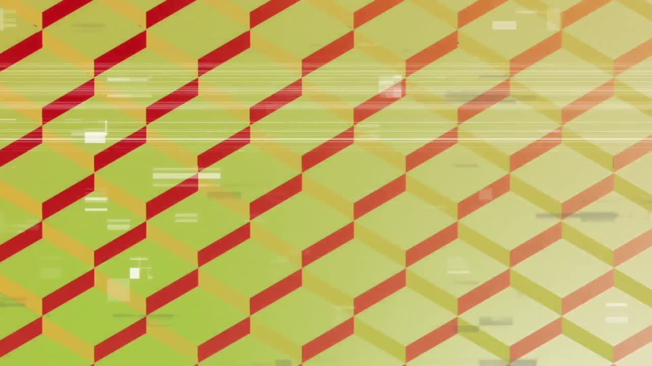 suelo tridimensional de color amarillo y naranja