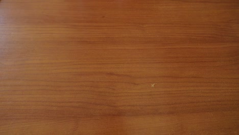 blank sheet of paper on wooden desk