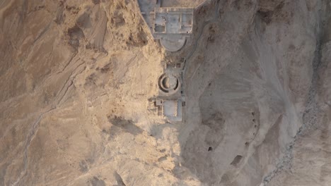 aerial view of ancient ruins in the middle east