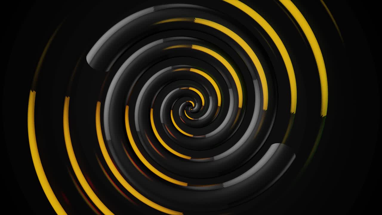 추상적인 회전하는 나선형 디자인