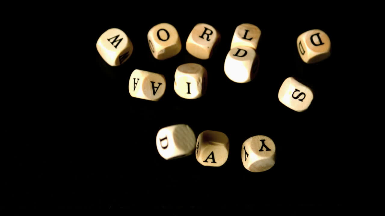 세계 에이즈 날 주사위가 함께 떨어집니다.