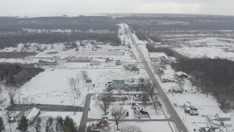 Small-county-town-and-beautiful-landscape-horizon-in-America