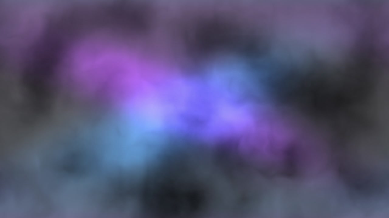 los reflectores se mueven a través del humo, video de bucle sin fisuras