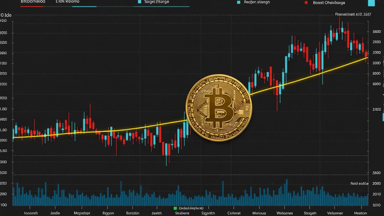 Analysis of Bitcoin Price Trends: Visual Representation of Market Fluctuations with an Emphasis on Cryptocurrency Growth and Financial Investments