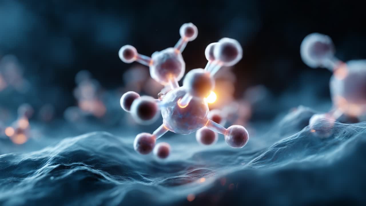 Exploring the Intricate World of Molecular Structures: A Captivating Visual Journey Through the Complex Interactions of Science and Nature