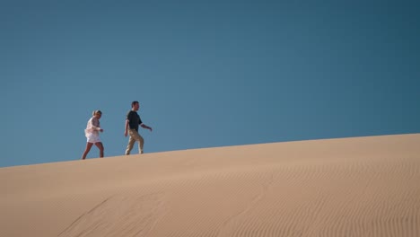 couple in desert