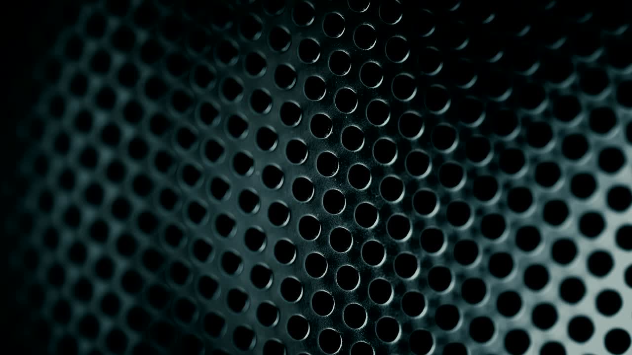 Background with perforated holes.