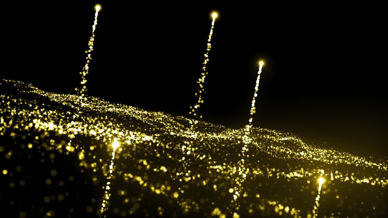 추상적인 금빛 반이는 배경