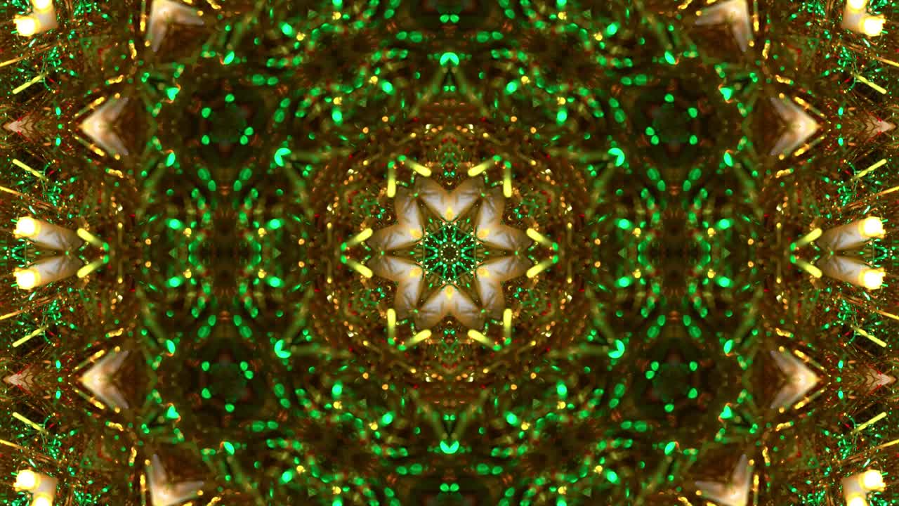 калейдоскоп абстракции нового года
