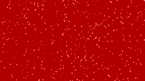 la nieve está cayendo.