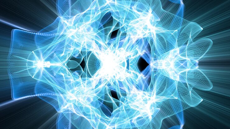 Formas De Luz Fractal Ondulam E Brilham (Loop) 16