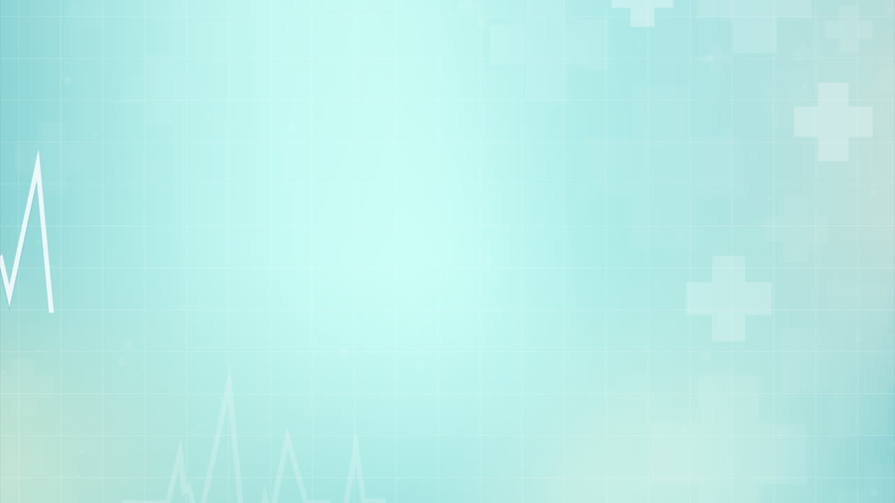 카디오그램의 모션 그래픽 추상적인 의학적 배경