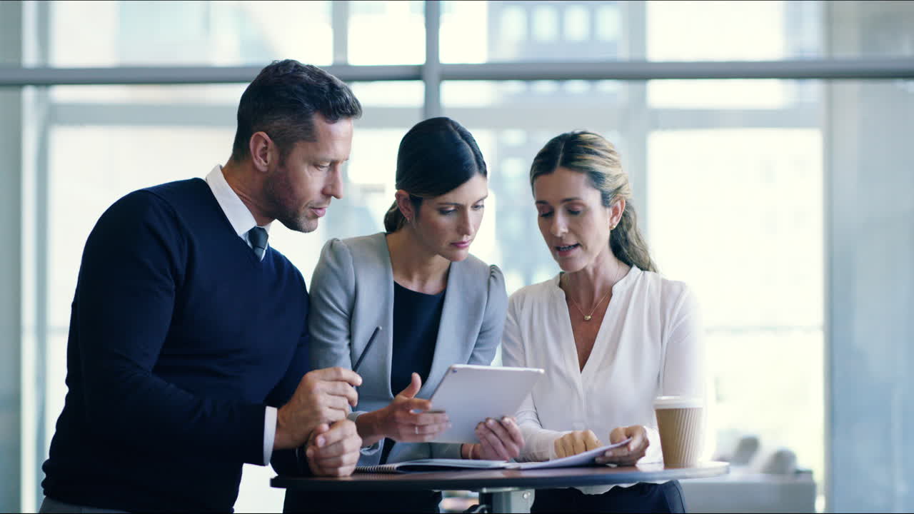 reunión del equipo de negocios