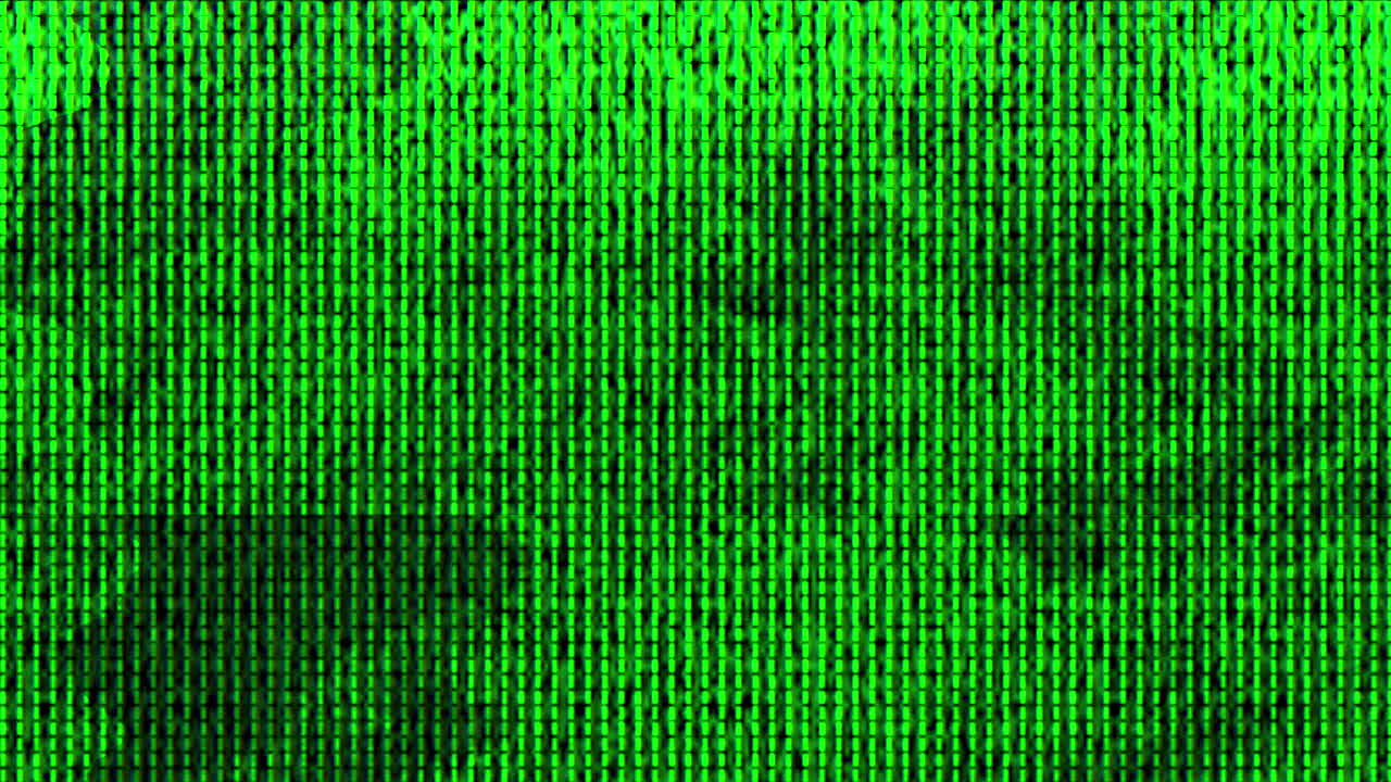 fallo y mal funcionamiento de la televisión de pantalla verde