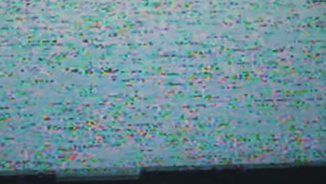 tv noise with no signal