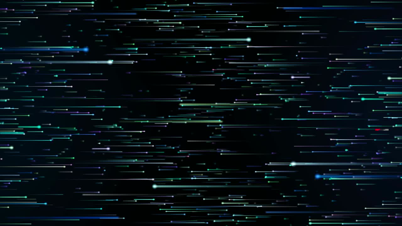 light moving horizontal straight line on a background