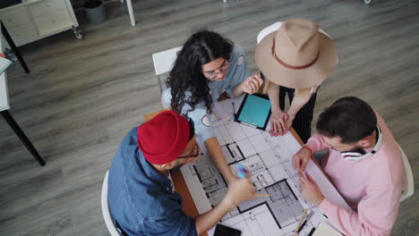 team meeting: architectural design discussion
