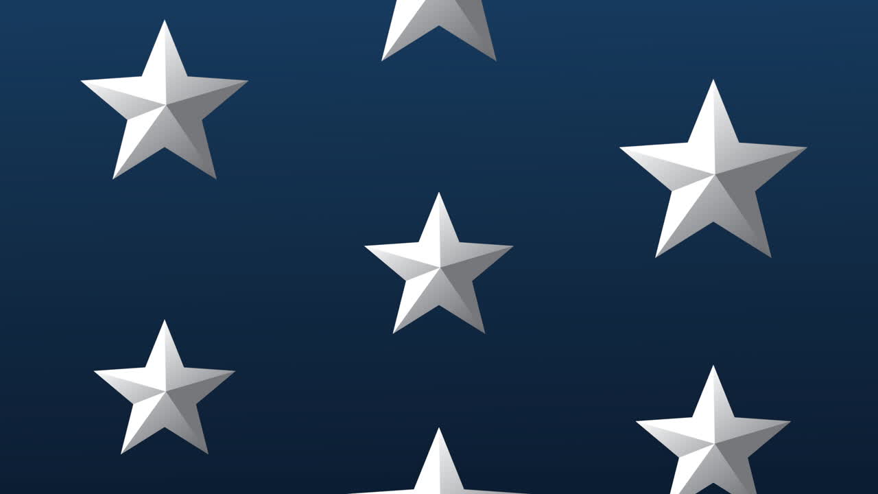 estrellas blancas sobre un fondo azul oscuro