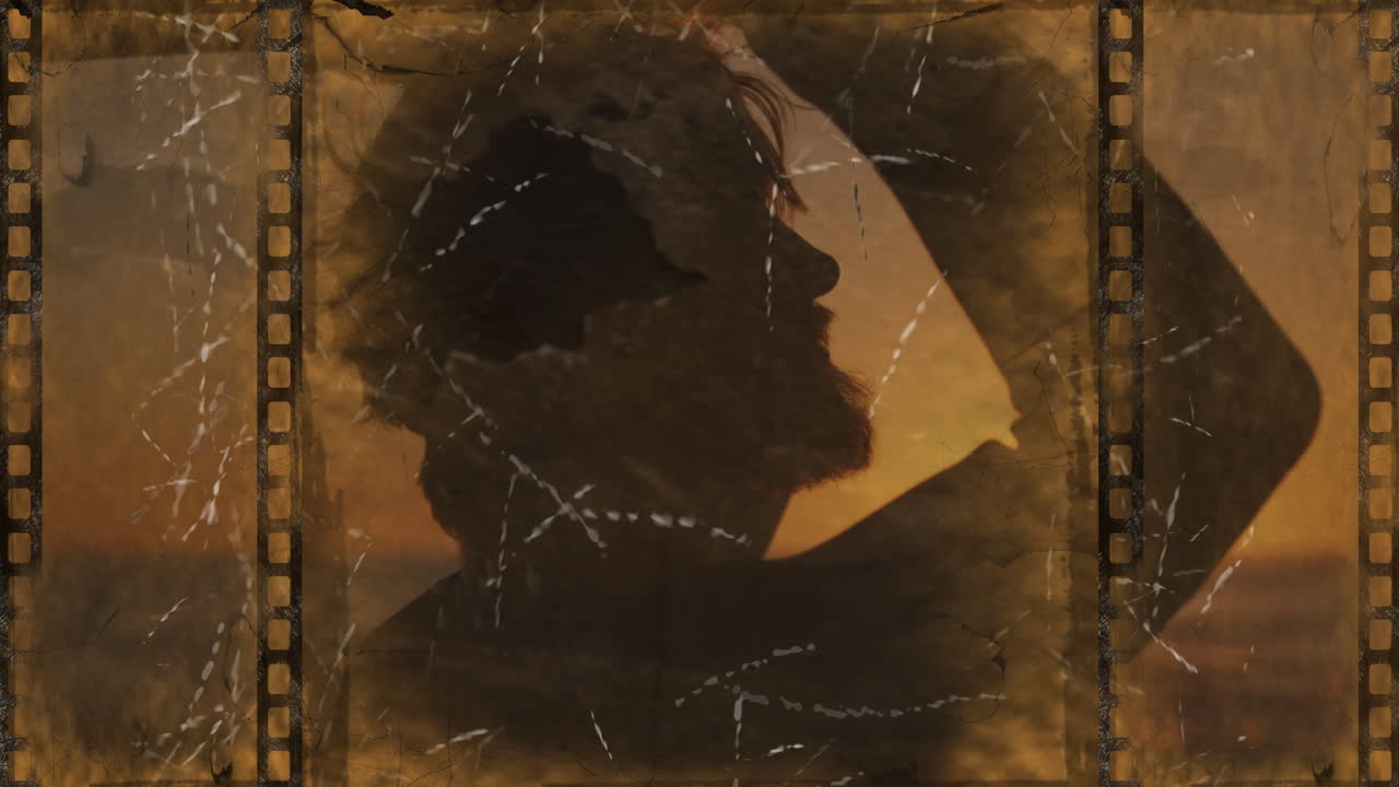 오래된 영화 테이프 비디오