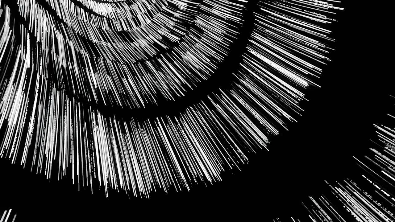 instalación de luz abstracta