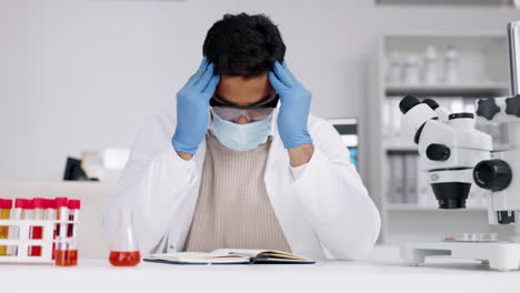 laboratorio, estrés y científico del hombre