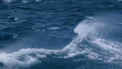 storm waves in ultra slow motion