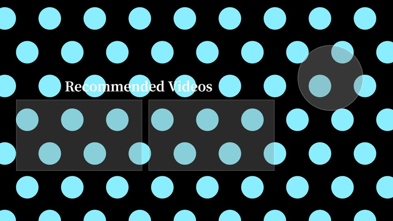 Small dot background end card ending screen motion graphics