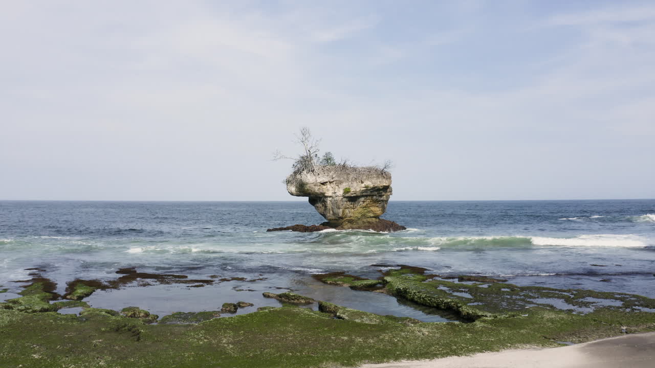 Rocky Coastline with Sea Stack