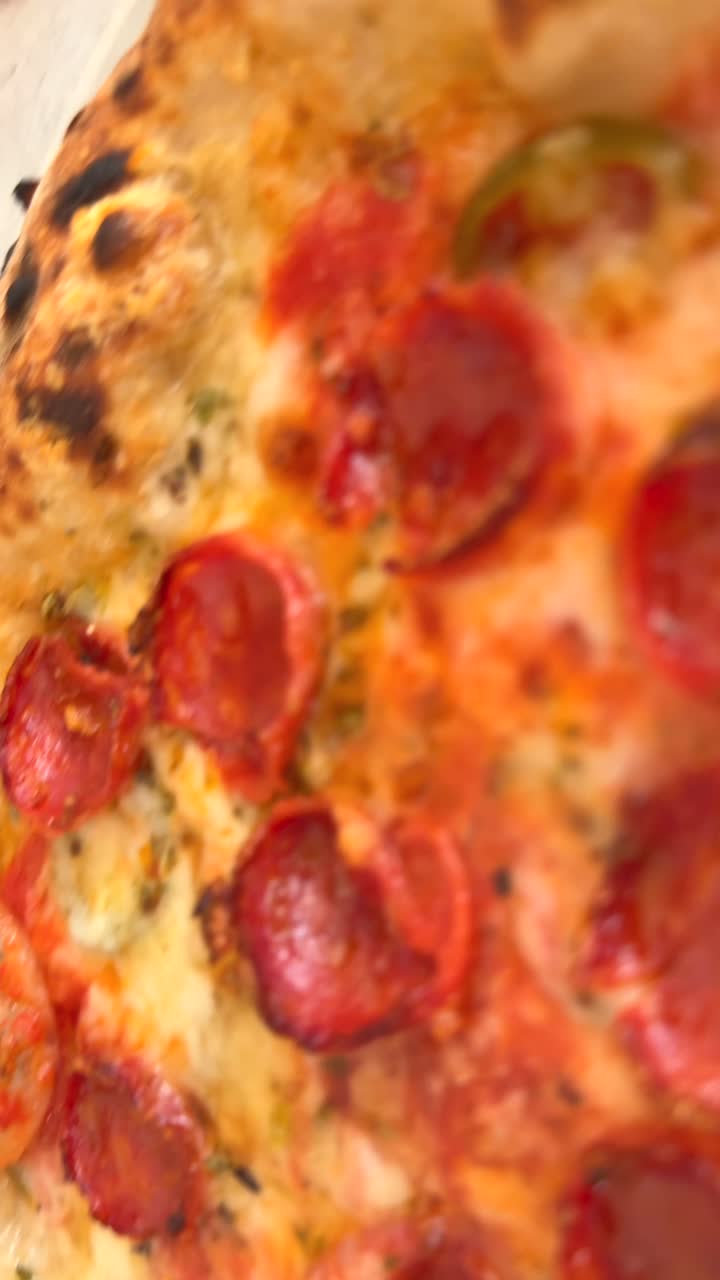 Delicious Pepperoni Pizza Close-Up