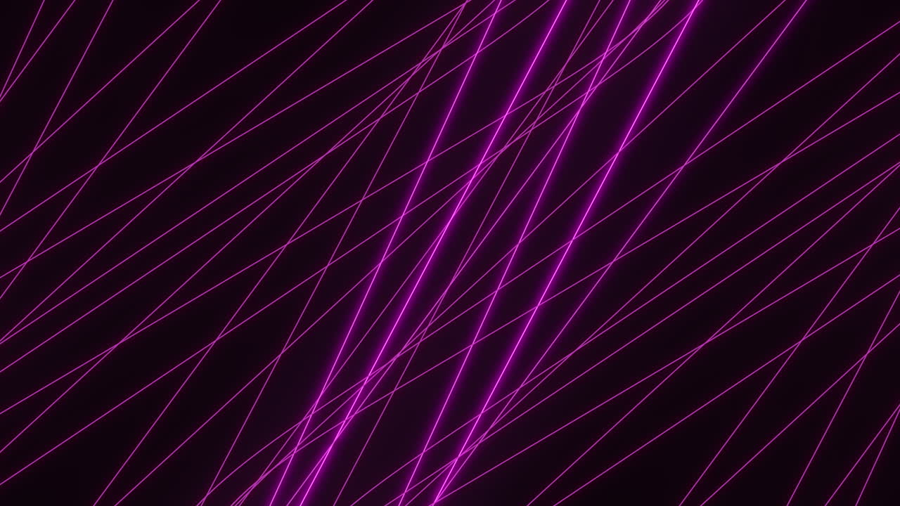Eleganti linee viola su sfondo nero per il design di siti web e altro
