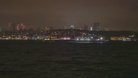 night view of istanbul skyline