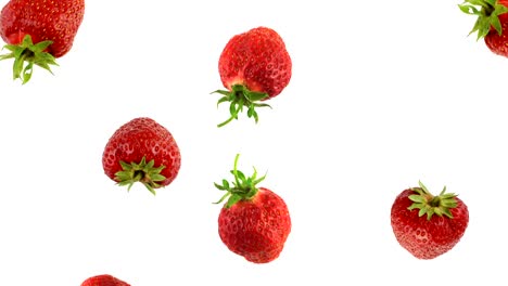 las fresas que caen