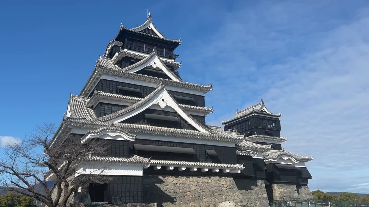 Kumamoto Castle Front Exterior Structure Japan