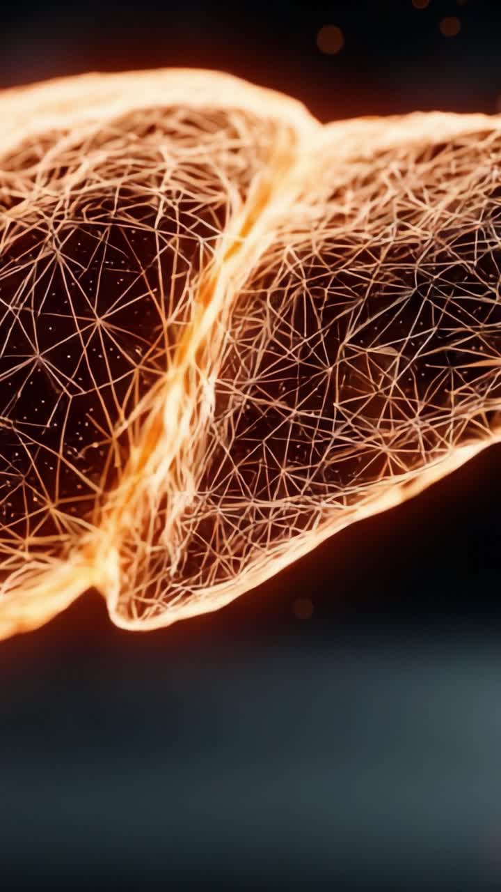 Onde di energia dinamiche: una straordinaria rappresentazione visiva di luce e connettività con intricati motivi geometrici