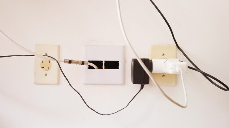 Irregular electrical wiring, risk of short circuit and fire