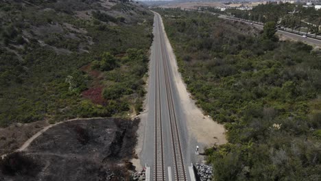 overhead-view-of-railroad,-oceanside-sprinter