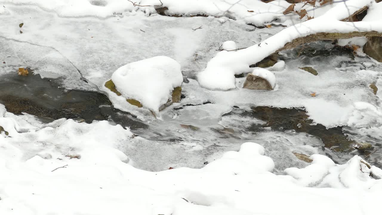 Ein gefrorener Fluss