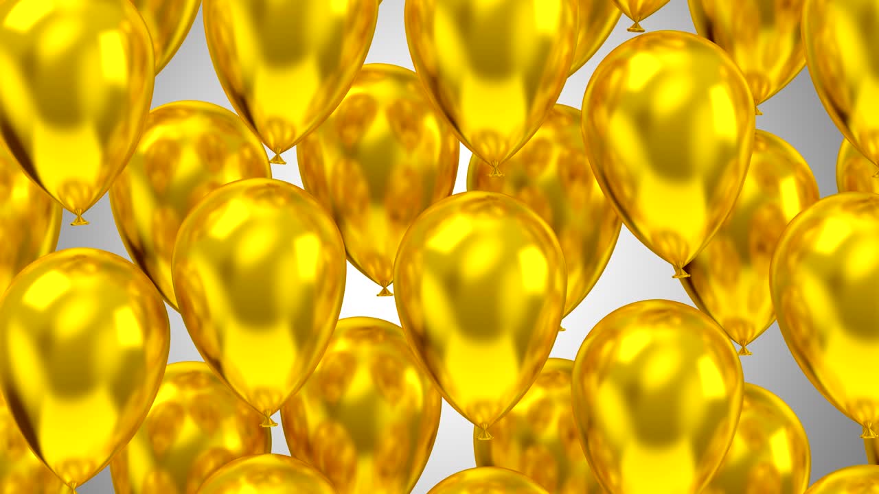 los globos que vuelan hacia arriba