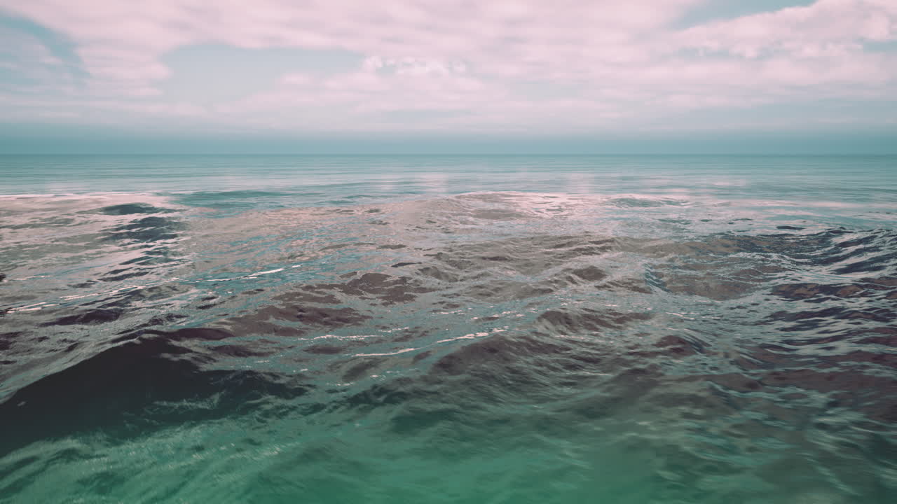 Serene ocean waters at dawn