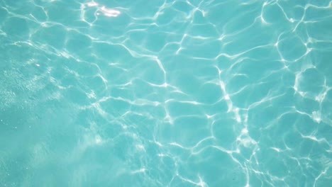 rippled water in a swimming pool