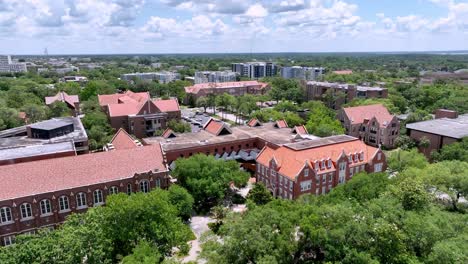 gainesville, florida, universidad de florida, desde el aire.