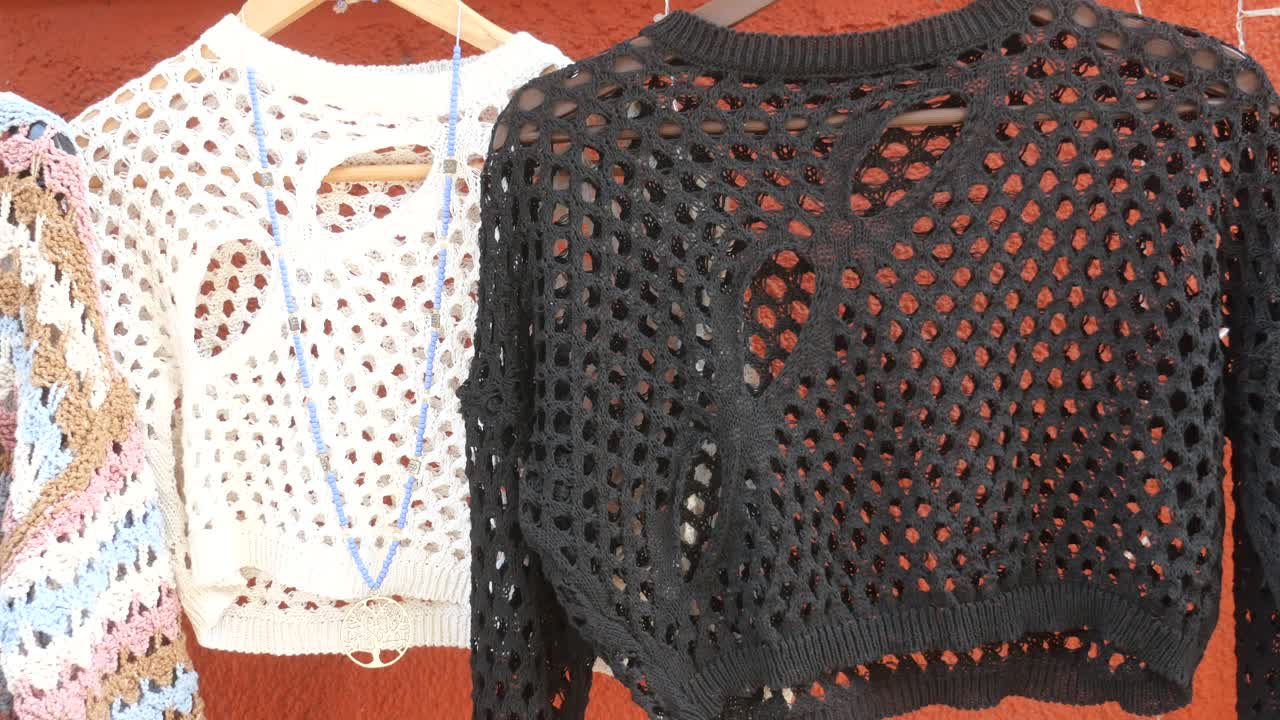 Stylish Crochet and Mesh Sweaters