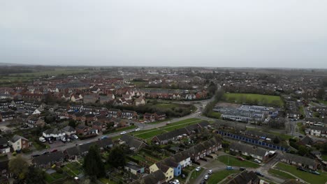 Witham,-Pequeña-Ciudad-En-Essex,-Reino-Unido,-Imágenes-No-Tripuladas-4k