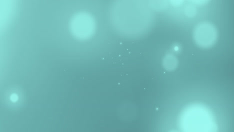 animación de manchas de luz verdes brillantes que se mueven en movimiento hipnótico sobre un fondo verde