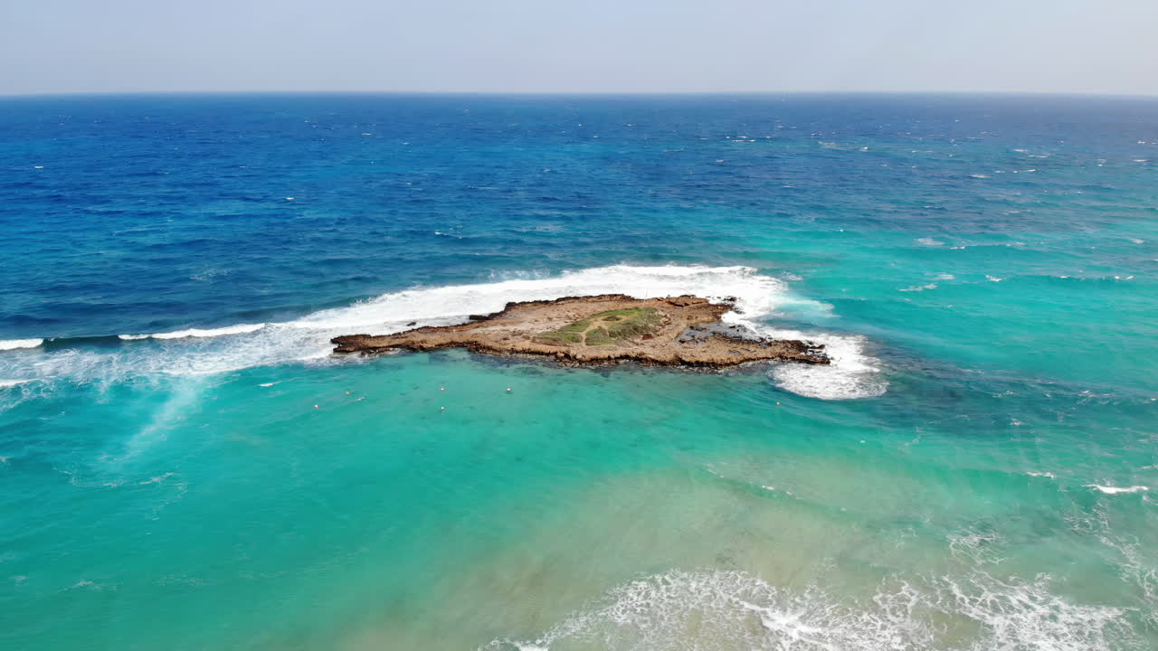 Vista della spiaggia di Fig Tree Bay a Protaras, Cipro