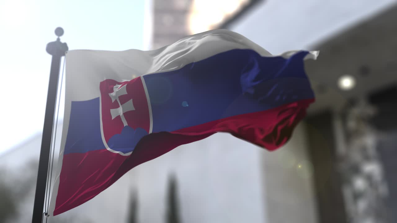 슬로바키아 국기 (slovak national flag) 는 슬로베키아의 국기를 흔들고 있는 나라이다.